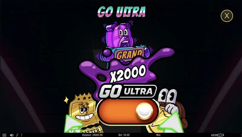 Treats of Terror II - GO Ultra mod aktiviran u donjoj ploči